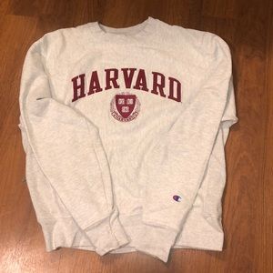 harvard champion pullover